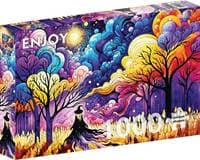 Puzzle Cesta čarodějnice 1000 dílků 1