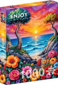Puzzle Kvetoucí pobřeží 1000 dílků 1