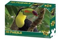Puzzle 3D Tukan 100 dielikov 1