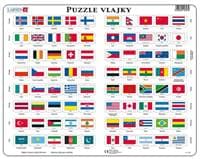 Puzzle 80 Vlajky deskové - autor neuvedený 1