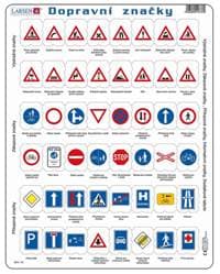 Puzzle 48 Dopravní značky deskové - autor neuvedený