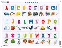 Puzzle 27 Abeceda deskové - autor neuvedený