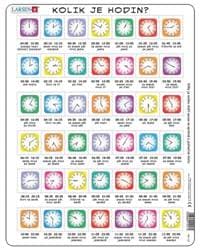 Puzzle 42 Hodiny deskové - autor neuvedený