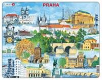 Puzzle 66 Praha deskové - autor neuvedený 1