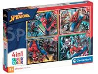 Clementoni Puzzle 4v1 Spiderman 1