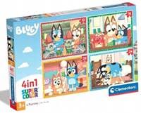 Clementoni Puzzle 4v1 Bluey 1