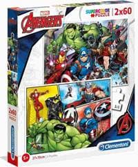 Puzzle 2x60 Avengers Clementoni 1