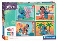 Clementoni Puzzle 4v1 Stitch