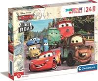 Puzzle Maxi 24 dílků Auta na cestě 1