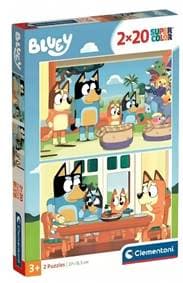 Clementoni puzzle 2x20 Bluey 1