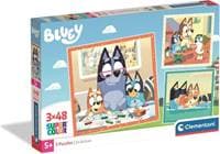 Puzzle Bluey 3x48 dílků 1