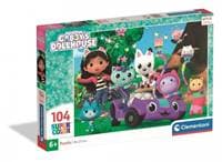 Puzzle 104 Gábinin kouzelný domek 2025 1