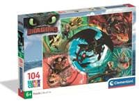 Clementoni Puzzle 104 How to Train Your Dragon 1