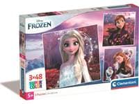 Puzzle 3x48 Frozen - autor neuvedený 1
