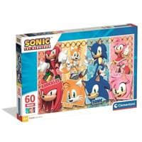 Clementoni Puzzle maxi 60ks Sonic 1