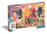 Puzzle Trollové 104 dílků - autor neuvedený