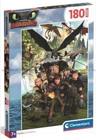 Clementoni Puzzle 180 How to Train Your Dragon 1