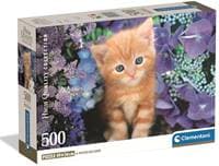 Clementoni Puzzle 500 Ryšavá mačka 1
