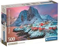 Clementoni Puzzle 500 Dedina Hamnoy 1