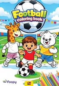 Futbalová maľovanka - Barnišinová Eva
