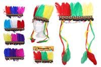 Set karneval čelenka indián Mix 28x19cm 1