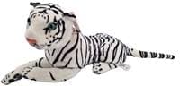 Tiger biely plyšový 30cm 1