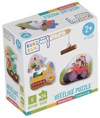 Véééliké puzzle Stavební stroje - autor neuvedený