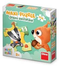 Puzzle 15 maxi Lesní zvířátka