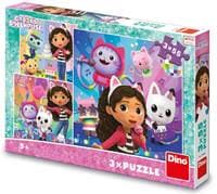 Puzzle 3x55 Gábi Oslava - autor neuvedený 1