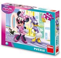 Puzzle 100XL Minnie a Daisy ve městě 1