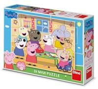 Puzzle 24 maxi Peppa Pig obchod - autor neuvedený