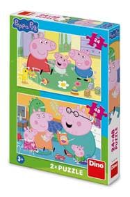 Puzzle 24+48 Peppa pig Domov 1
