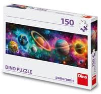 Puzzle 150 Barevné planety panoramic 1