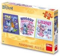 Puzzle 150 Stitch relaxuje panoramic