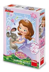 Puzzle 200 Sofie a králíček diamond 1