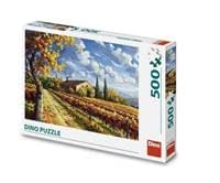 Puzzle 500 Malovaná vinice - autor neuvedený