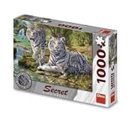 Puzzle 1000 Bílí tygři secret collection - autor neuvedený 1