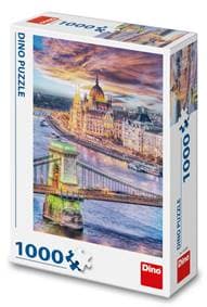Puzzle 1000 Budapešť Řetězový most 1