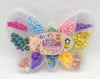 Sada gumiček a korálků 338ks na výrobu náramků Loom Band - m 1