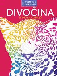 Vybarvuj a objevuj Divočina - 28 skrytých obrázků - Jackson Max