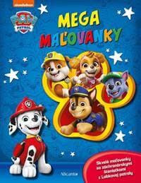 Labková patrola - Mega maľovanky - Kolektív autorov