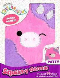 Squishmallows - Squishy denník - Patty -  1