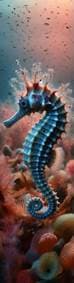 3D záložka - Seahorse - autor neuvedený 1