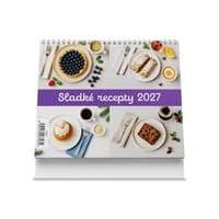 Sladké recepty 2027 - Stolní kalendář - autor neuvedený