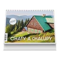 Chaty a chalupy 2027 - Stolní kalendář - autor neuvedený 1