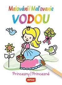 Maľovanie vodou - Princezné - autor neuvedený
