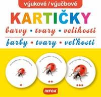 Výučbové kartičky - farby, tvary, veľkosti - autor neuvedený
