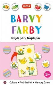 Výučbová hra - Nájdi pár - Farby - autor neuvedený 1