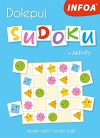 Dolepuj sudoku + Aktivity - modrý zošit - autor neuvedený