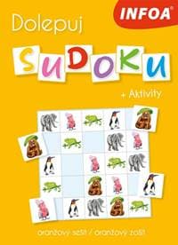 Dolepuj sudoku + Aktivity - oranžový zošit - autor neuvedený